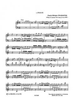 Pieces De Clavecin D Orgue et De Forte Piano von Claude Balbastre 