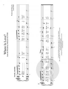 Where Is Love? von Lionel Bart (Download) 
