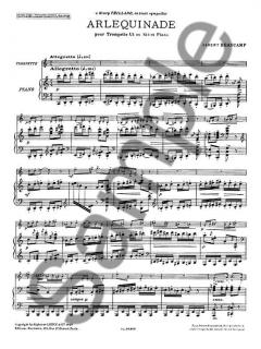 Arlequinade von Albert Beaucamp für Trompete und Klavier im Alle Noten Shop kaufen