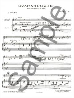 Scaramouche Op. 53 Nr. 2 von Eugene Bozza 