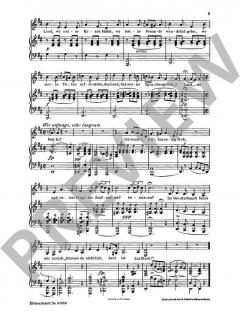 Wandrers Nachtlied I / Der Wanderer von Franz Schubert (Download) 