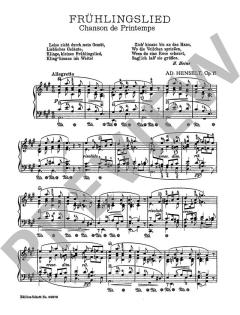 Frühlingslied op. 15 von Adolph Henselt (Download) 