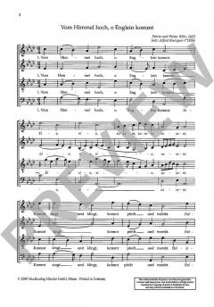 Stille Nacht / Vom Himmel hoch von Alfred Koerppen (Download) 