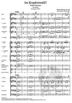 Im Krapfenwald'l op. 336 RV 336AB/C von Johann Strauss (Sohn) (Download) 
