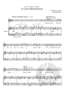 Anthems and Choral Songs for upper-voice choirs von John Rutter 