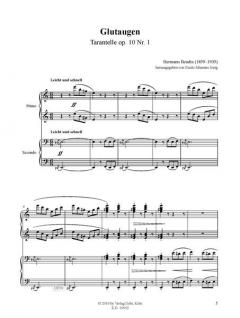 Zwei Klavierstücke zu vier Händen op. 10 von Hermann Bendix im Alle Noten Shop kaufen (Partitur)