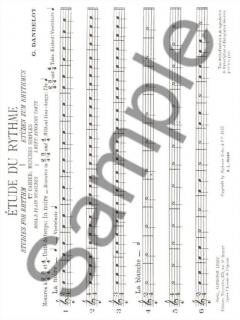 Etude Du Rythme Vol. 1 von Georges Dandelot 