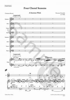 4 Choral Seasons von Roxanna Panufnik 