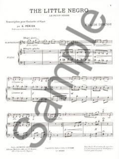 Petit Negre von Claude Debussy 