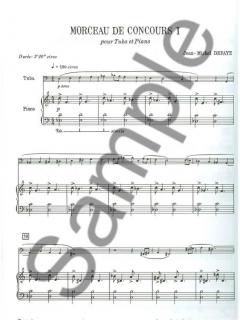 Morceau De Concours 1 von Jean-Michel Defaye für Tuba und Klavier im Alle Noten Shop kaufen