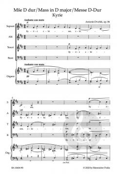 Messe D-Dur op. 86 von Antonín Dvořák 