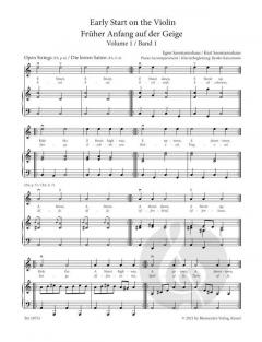 Früher Anfang auf der Geige 1 von Kurt Sassmannshaus (Download) 