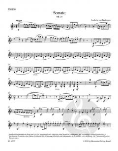 Sonate in F op. 24 von Ludwig van Beethoven (Download) 
