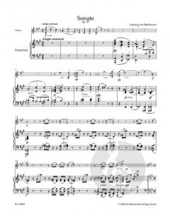 Sonate in A op. 47 von Ludwig van Beethoven 