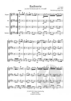 Badinerie von Johann Sebastian Bach 