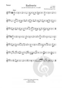 Badinerie von Johann Sebastian Bach 