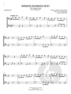 Disney Songs for 2 Trombones 