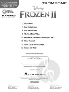 Frozen 2 - Instrumental Play-Along Trombone von Robert Lopez 