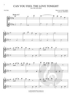 Disney Songs for 2 Flutes 