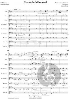 Chant du Ménestrel von Alexander Glasunow (Download) 