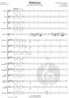 Odelette von Camille Saint-Saëns (Download) 