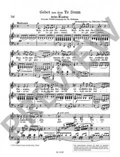 Te ergo - Herr, in Demut (in d-Moll) von Anton Bruckner (Download) 