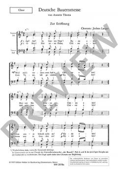 Deutsche Bauernmesse von A. Thoma (Download) 