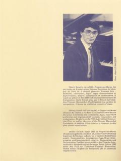 Litanies De L Ombre von Thierry Escaich 