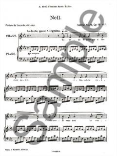 60 Melodies en 3 Volumes Vol. 2 von Gabriel Fauré 