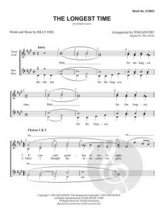 The Longest Time von Billy Joel (Download) 
