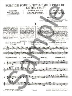 Exercices pour La Technique von Fernand Gillet 