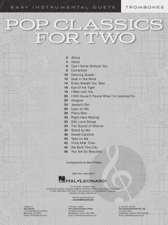 Pop Classics for 2 Trombones 