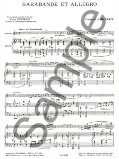 Sarabande et Allegro von Gabriel Grovlez 