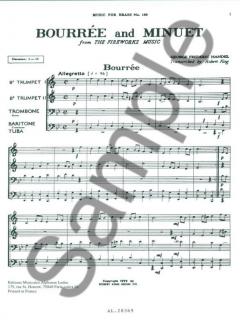 Bourree And Minuet (Fireworks) (Georg Friedrich Händel) 