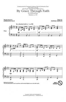 By Grace Through Faith von Pepper Choplin (Download) 