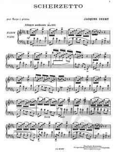 6 Pieces No. 2 von Jacques Ibert 