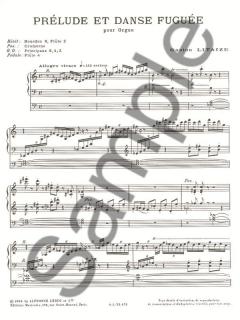 Prelude et Danse Fuguee von Gaston Litaize 