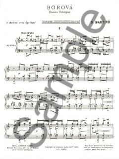 Borova 7 Danses Tcheques Recueil von Bohuslav Martinu 