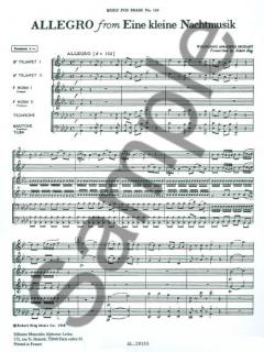 Allegro From Kleine Nachtmusik (Wolfgang Amadeus Mozart) 