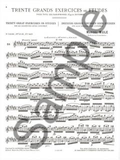 30 Grands Exercices ou Etudes Vol. 2 von Marcel Mule 