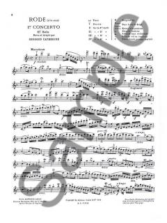 Premiers Solos Concertos - Classiques Nr. 1 von Pierre Rode 