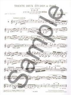32 Etudes d'après Ferling von Cyrille Rose 