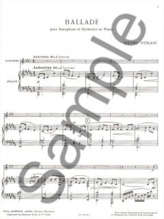 Ballade von Henri Tomasi 