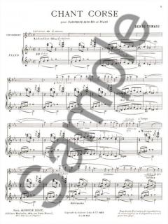 Chant Corse von Henri Tomasi 