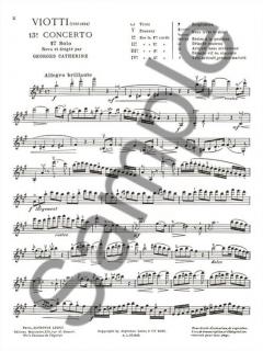 Premiers Solos Concertos - Classiques Nr. 13 von Giovanni Battista Viotti 