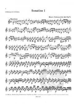 3 Sonatinen op.71 von Mauro Giuliani 