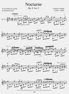 Chopin For Acoustic Guitar von Frédéric Chopin 