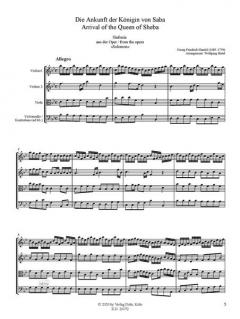 Ankunft der Königin von Saba von Georg Friedrich Händel 