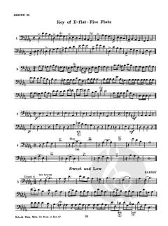 Rubank Elementary Method Trombone / Baritone von Newell H. Long 