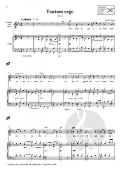 3 Sologesänge von Louis Vierne 